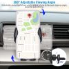 Wireless Car Charger 15W Qi Fast Charging Car Mount Air Vent Phone Holder